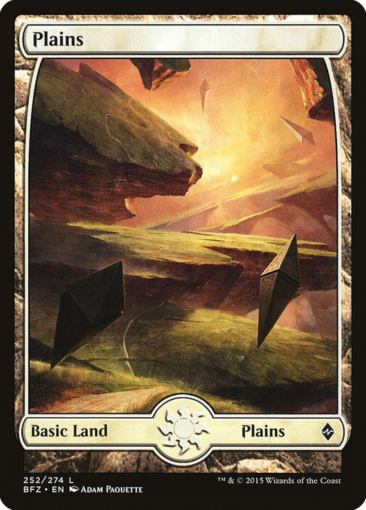 Plains (252) - Full Art [BFZ - 252]