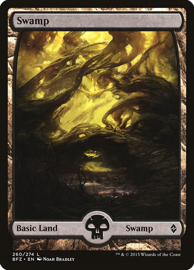 Swamp (260) - Full Art [BFZ - 260]