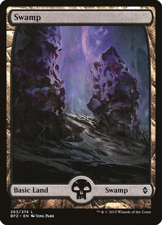 Swamp (263) - Full Art [BFZ - 263]