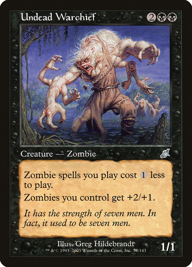 Undead Warchief [SCG - 78]