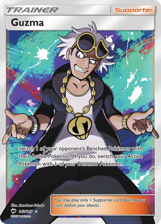 Guzma (Full Art) [SM03 - 143/147]