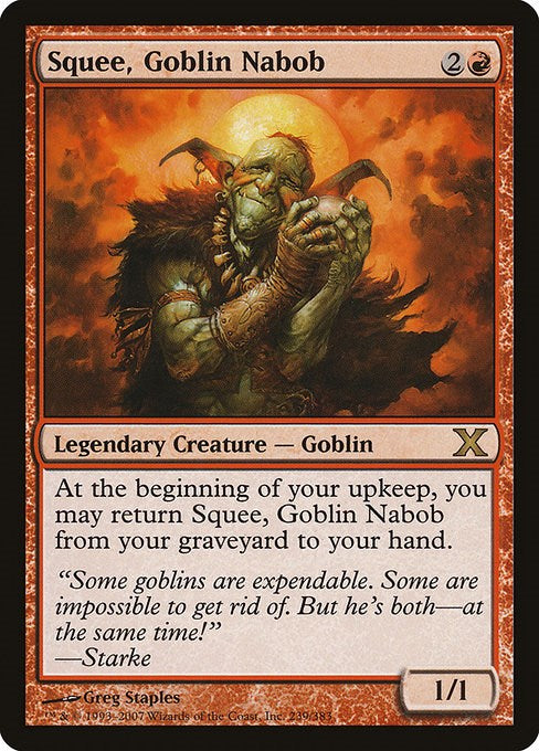 Squee, Goblin Nabob [10E - 239]