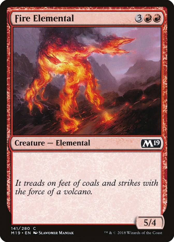 Fire Elemental [M19 - 141]