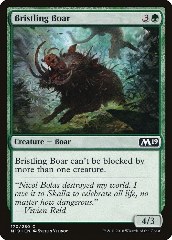 Bristling Boar [M19 - 170]