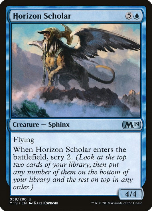 Horizon Scholar [M19 - 59]