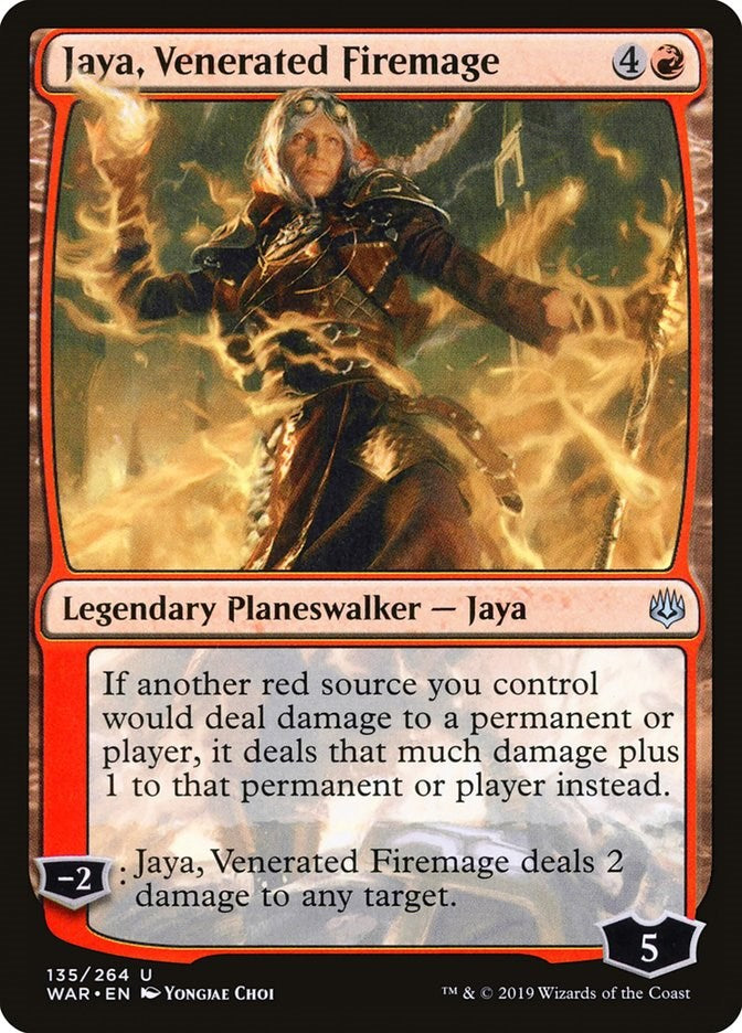 Jaya, Venerated Firemage [WAR - 135]