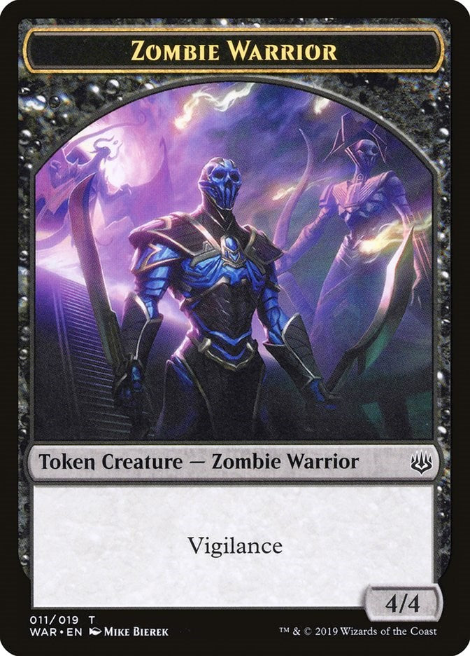 Zombie Warrior Token [WAR - 11]