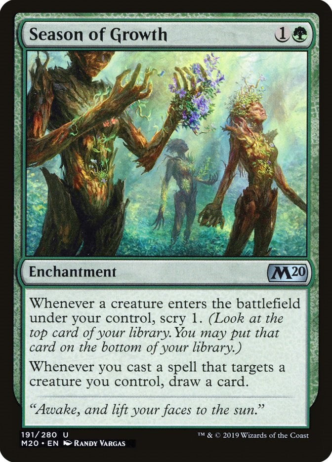 Season of Growth [M20 - 191]