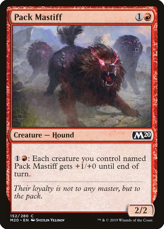 Pack Mastiff [M20 - 152]