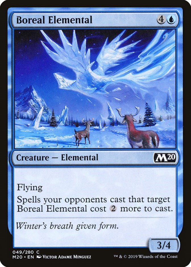 Boreal Elemental [M20 - 49]