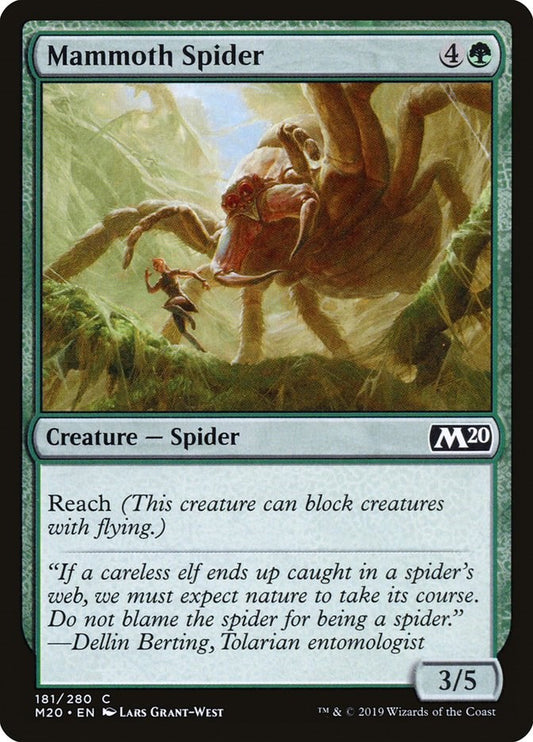 Mammoth Spider [M20 - 181]