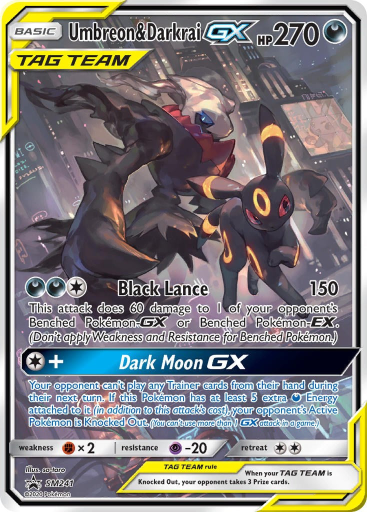 Umbreon & Darkrai GX - SM241 [SMP - SM241]