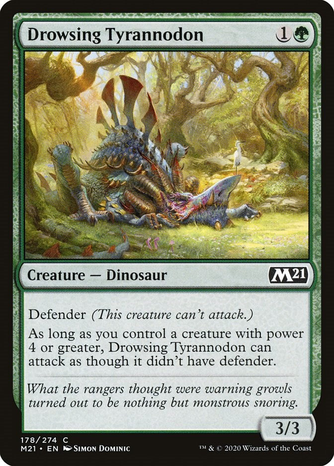 Drowsing Tyrannodon [M21 - 178]