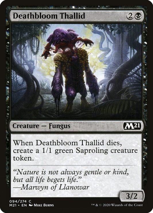 Deathbloom Thallid [M21 - 94]