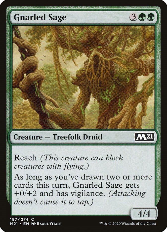 Gnarled Sage [M21 - 187]