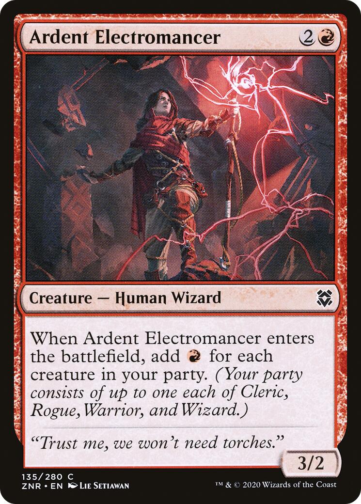 Ardent Electromancer [ZNR - 135]