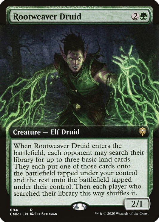 Rootweaver Druid (Extended Art) [CMR - 684]