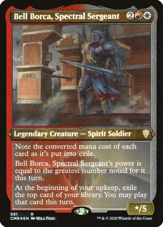 Bell Borca, Spectral Sergeant (Foil Etched) [CMR - 591]