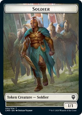 Soldier // Zombie Double-Sided Token [CMR - 2 // 6]