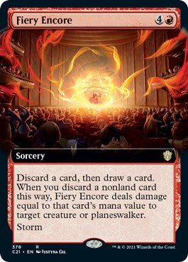 Fiery Encore (Extended Art) [C21 - 378]