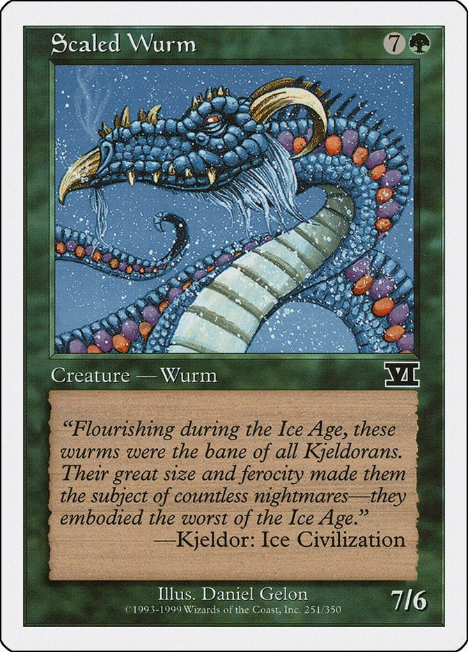 Scaled Wurm [6ED - 251]