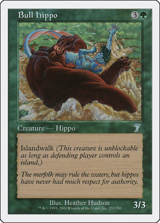 Bull Hippo [7ED - 233]