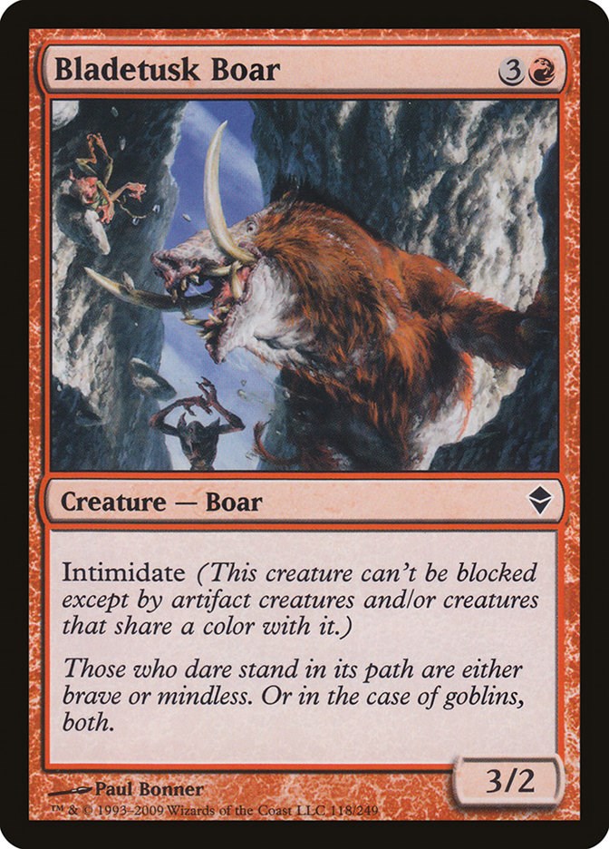 Bladetusk Boar [ZEN - 118]