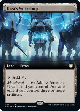 Urza's Workshop (Extended Art) [BRC - 51]