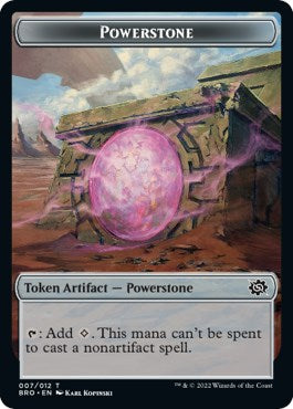 Powerstone // Ravage Double-sided Token [BRO - N/A]