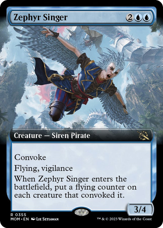 Zephyr Singer (Extended Art) [MOM - 355]