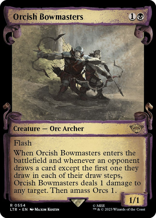 Orcish Bowmasters (Showcase Scrolls) [LTR - 554]