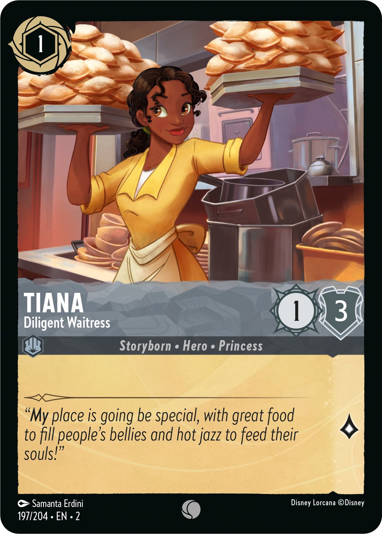 Tiana - Diligent Waitress [2 - 197/204]