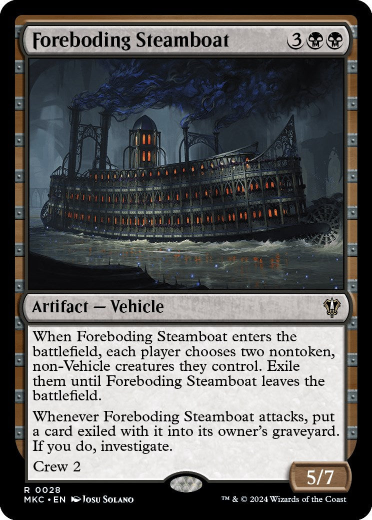 Foreboding Steamboat [MKC - 28]