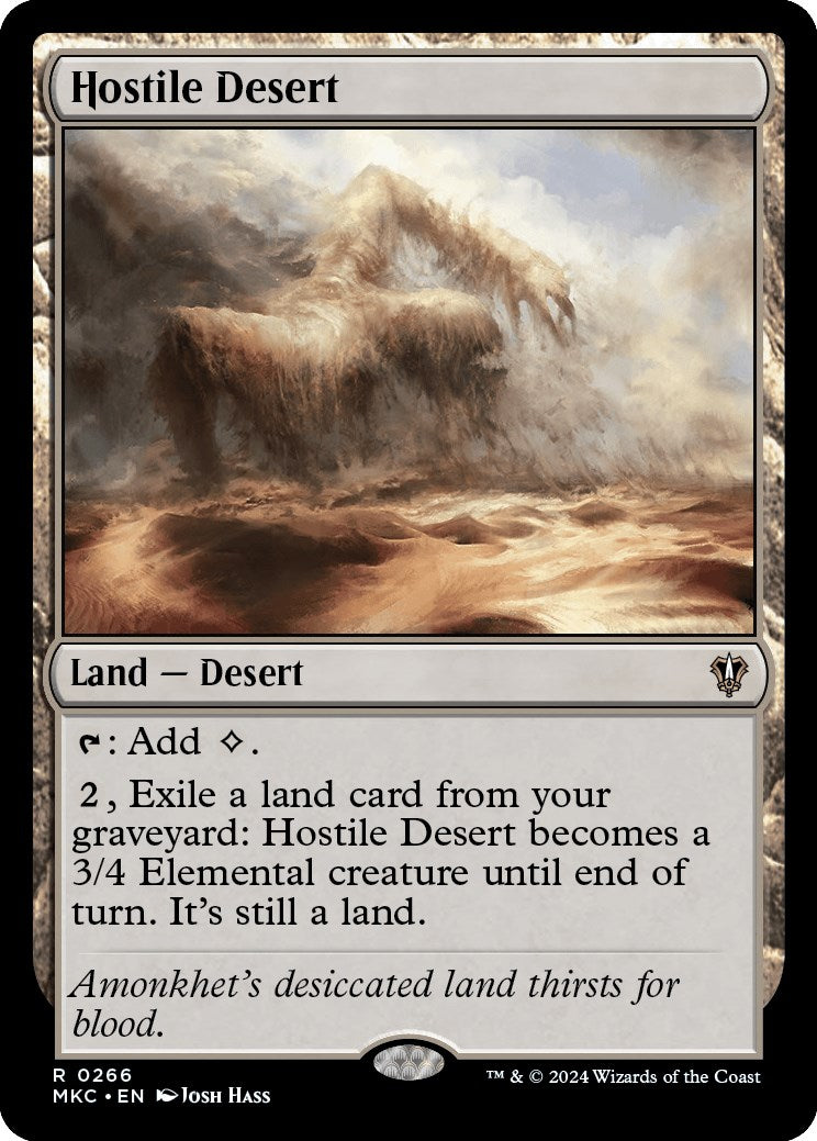 Hostile Desert [MKC - 266]