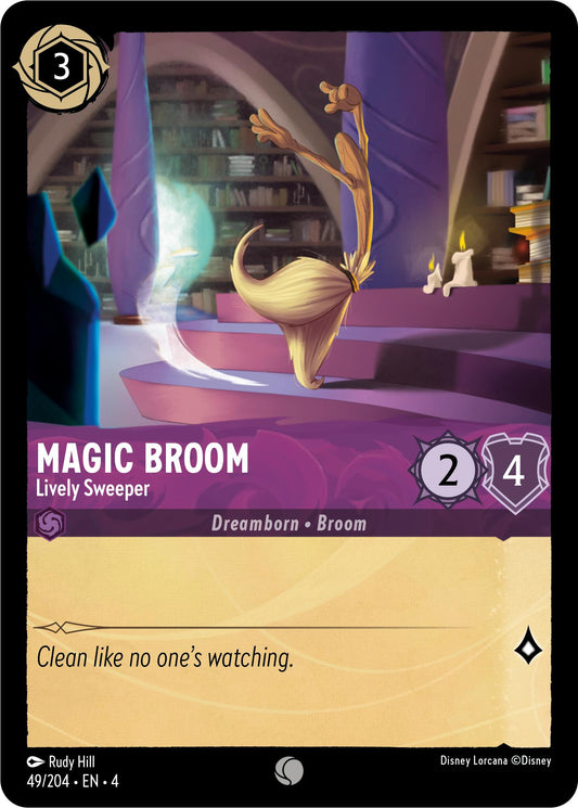 Magic Broom - Lively Sweeper [4 - 049]