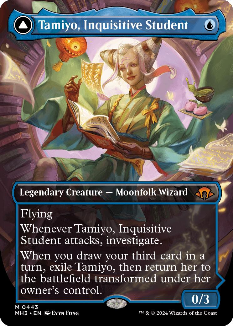 Tamiyo, Inquisitive Student (Borderless) [MH3 - 443]