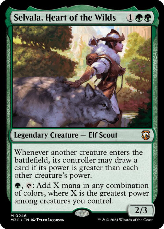 Selvala, Heart of the Wilds (Ripple Foil) [M3C - 246]