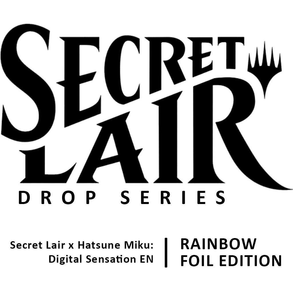 Secret Lair Drop: Secret Lair x Hatsune Miku: Digital Sensation EN - Rainbow Foil Edition