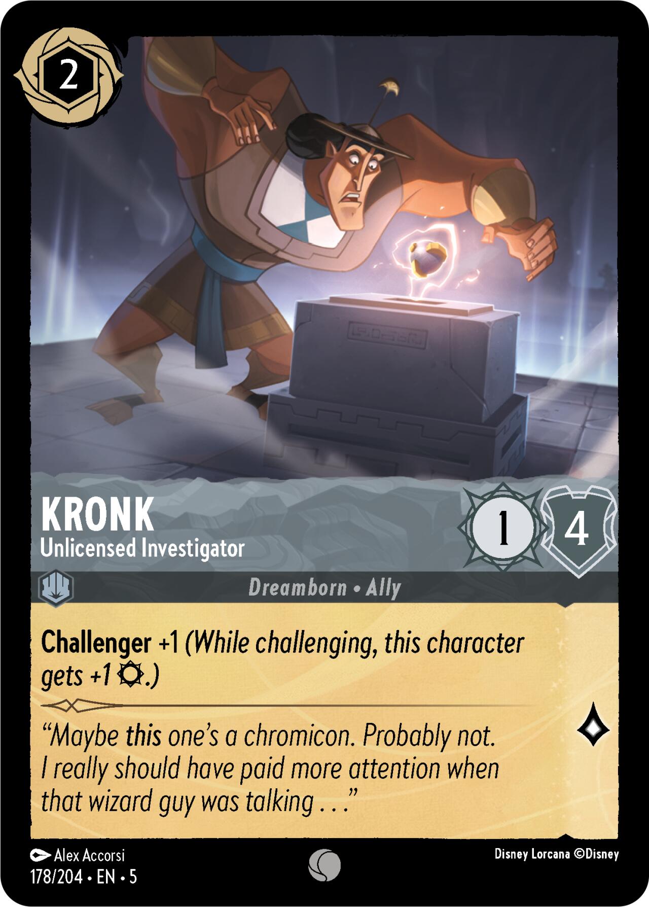 Kronk - Unlicensed Investigator [5 - 178/204]