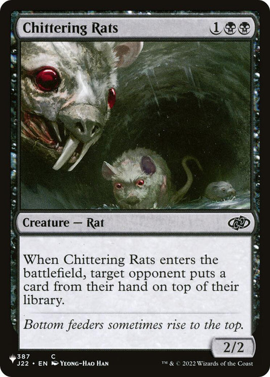 Chittering Rats [LIST - 387]