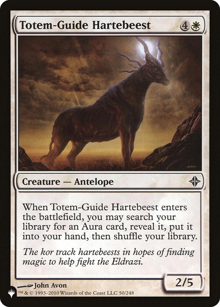 Totem-Guide Hartebeest [LIST - 50]