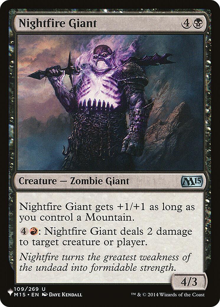 Nightfire Giant [LIST - 109]