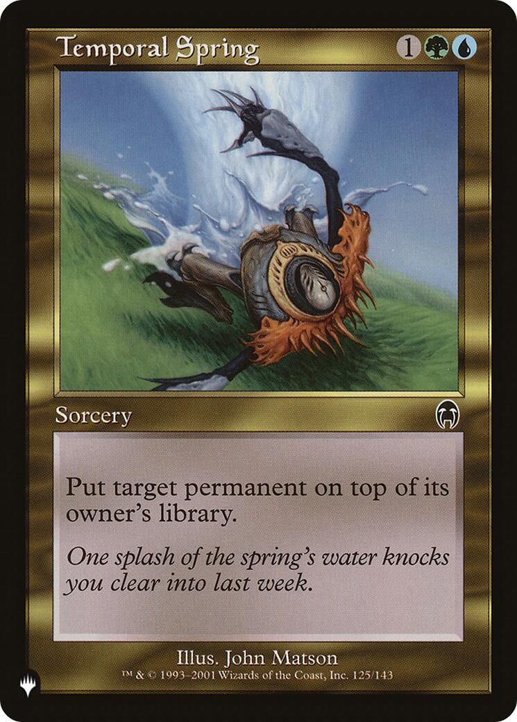 Temporal Spring [LIST - 125]