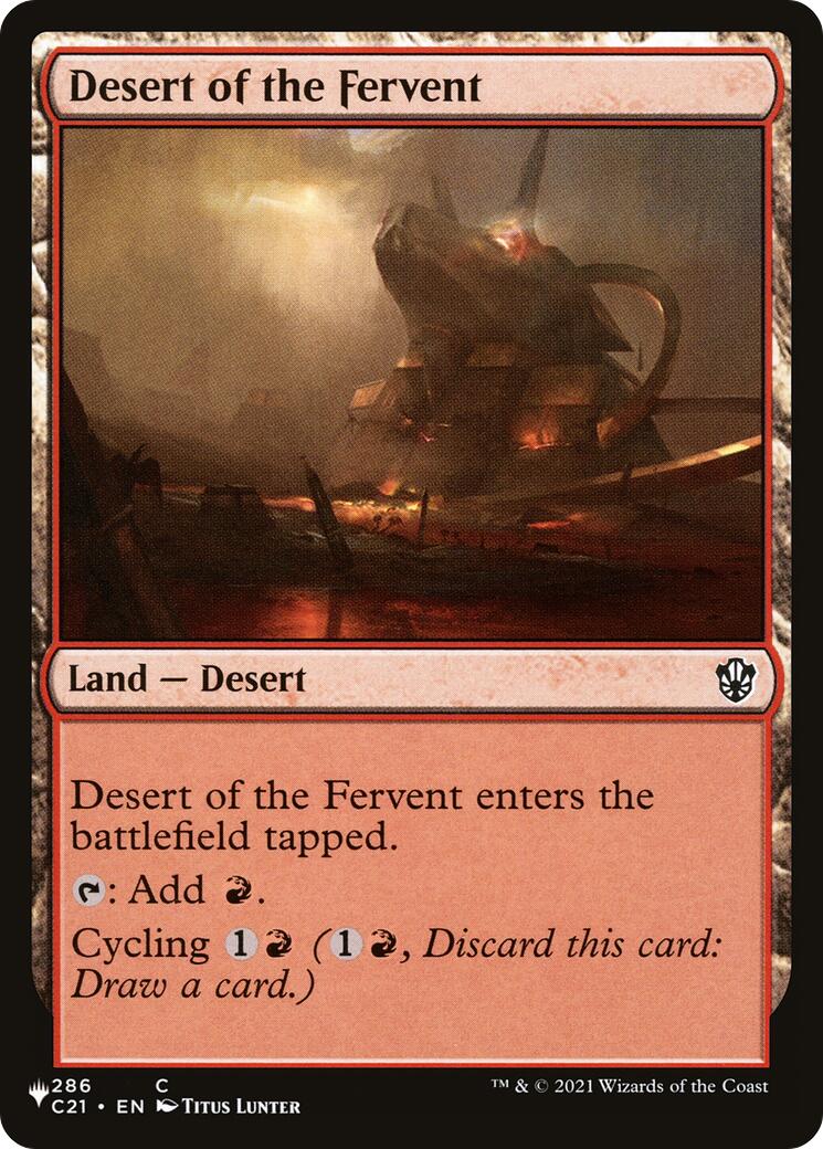 Desert of the Fervent [LIST - 286]