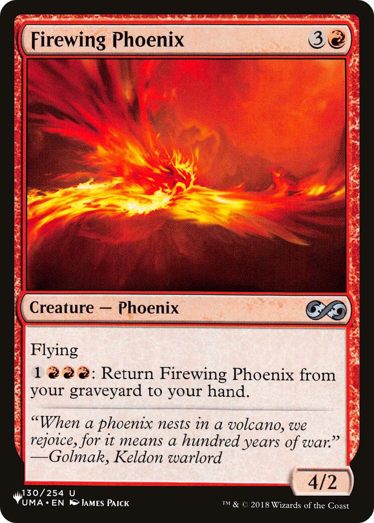 Firewing Phoenix [LIST - 130]