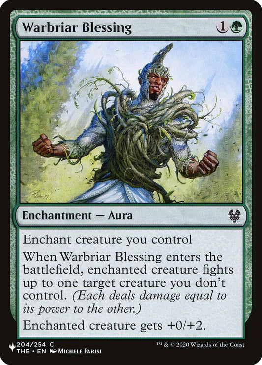 Warbriar Blessing [LIST - 204]