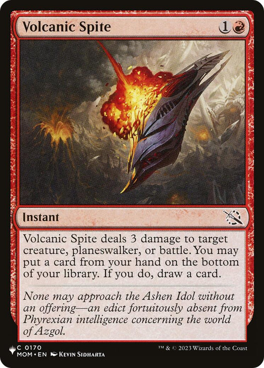 Volcanic Spite [LIST - 170]