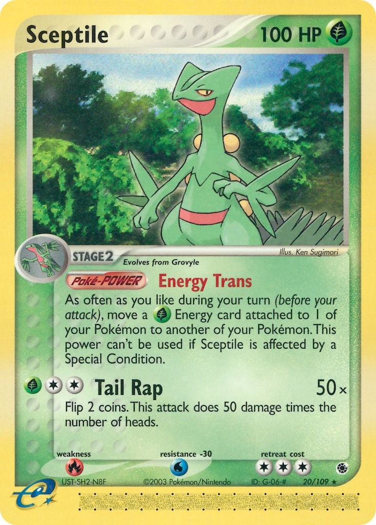 Sceptile - 20/109 [RS - 20/109]